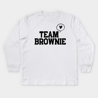 Team Brownie - When Calls the Heart Kids Long Sleeve T-Shirt